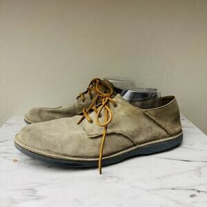 Born Wayz Tan Suede Leather Oxfords Men’s Size 12